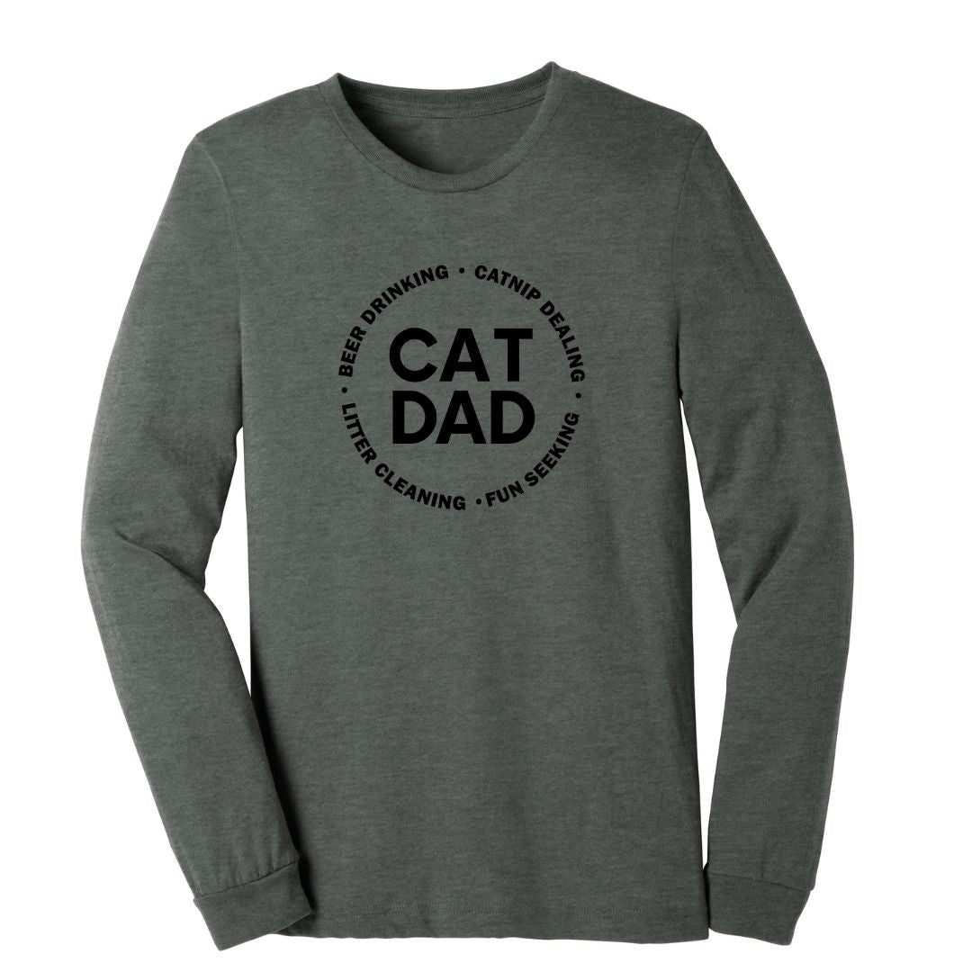 Cat Dad | Long Sleeve | Luv the Paw