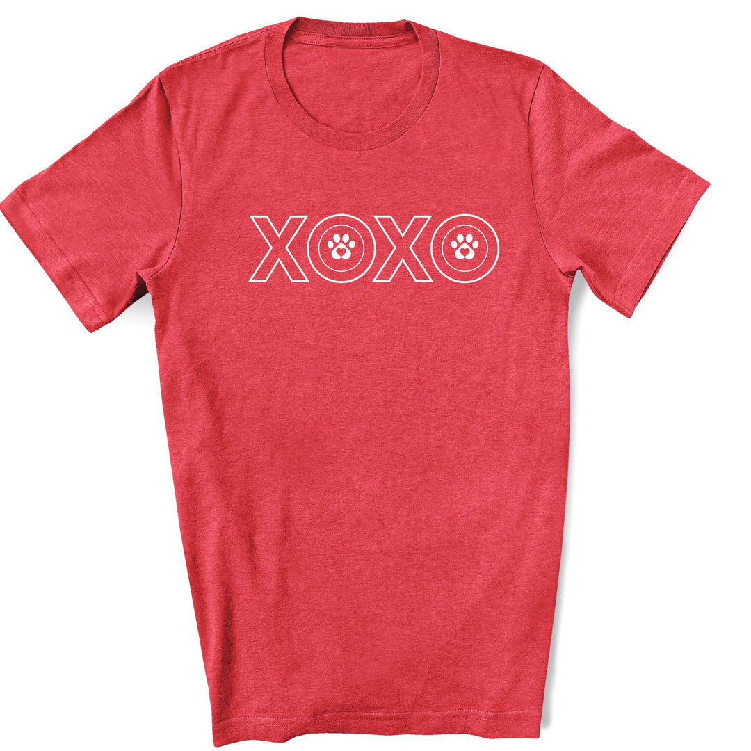 XOXO Paw Print | Cute Shirt for Pet Lover