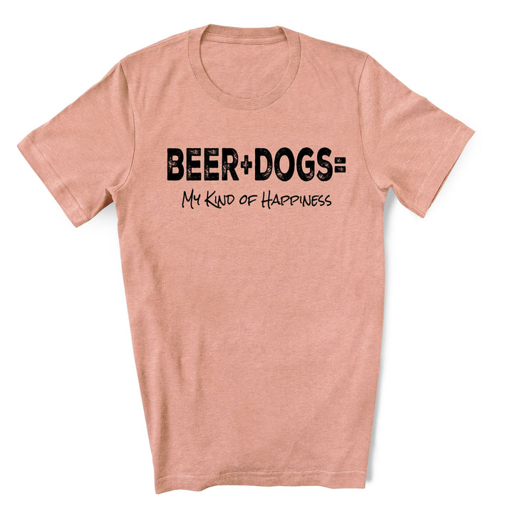 Beer + Dogs = My Kind of Happiness