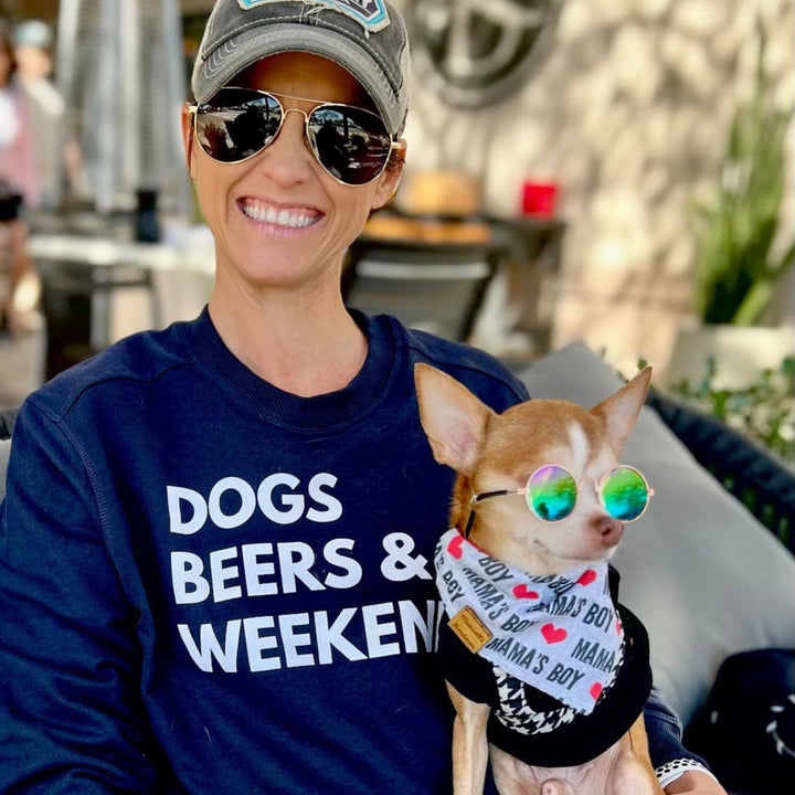 Dogs Beers Weekends | Sweatshirt