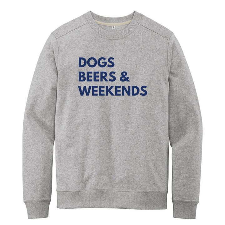 Dogs Beers Weekends | Sweatshirt