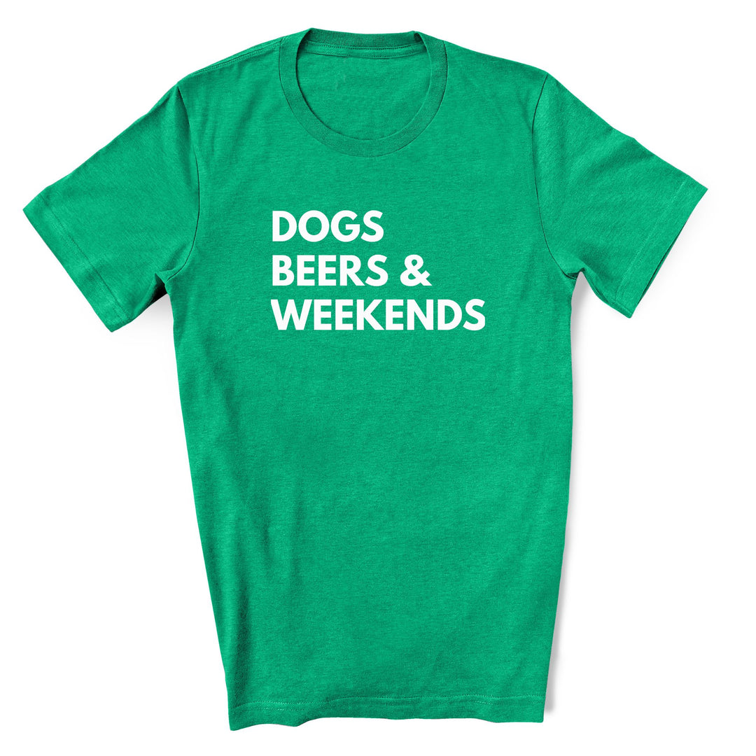Dogs, Beer, & Weekends | Fun Pet-Themed Apparel for Pet Lovers