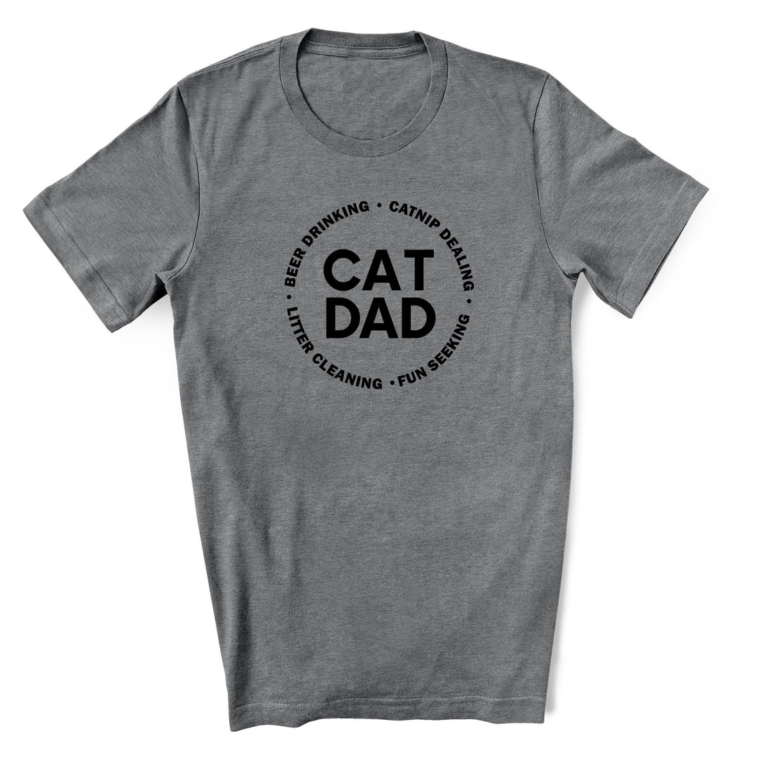Funny Cat Dad T-shirt