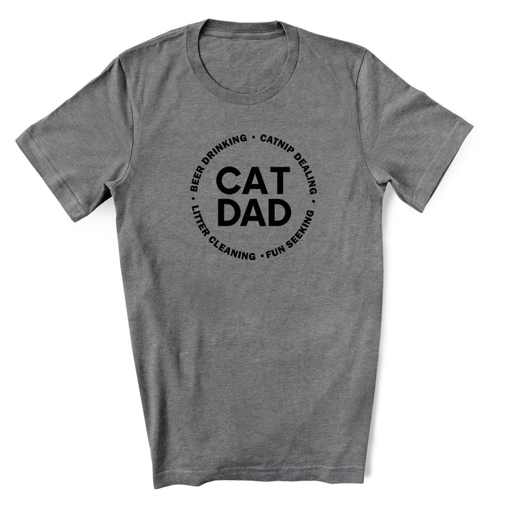 Funny Cat Dad T-shirt
