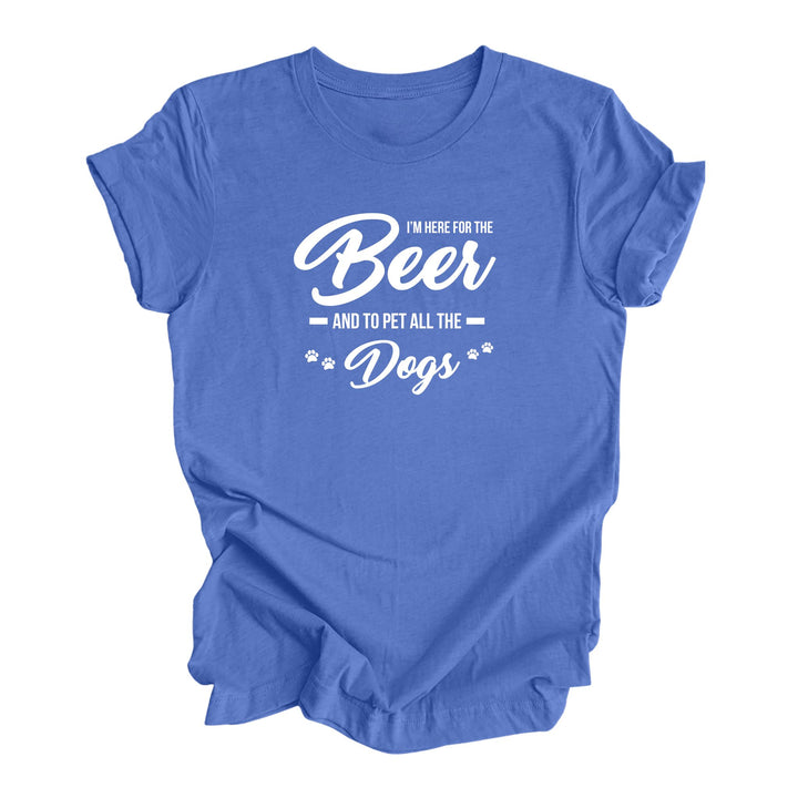 Here for the Beer and to pet all the Dogs