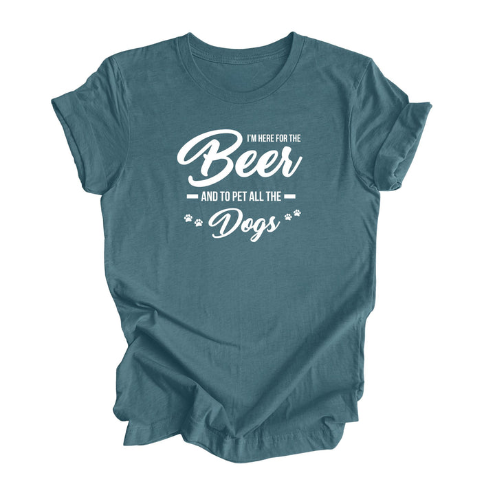 Here for the Beer and to pet all the Dogs
