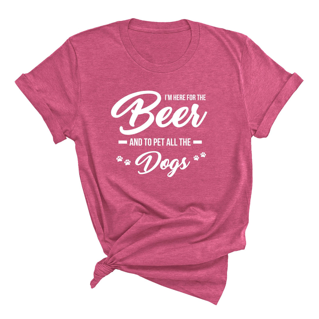 Here for the Beer and to pet all the Dogs