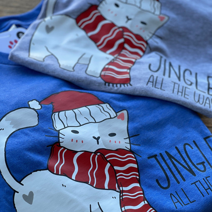 Jingle All The Way | Cute Holiday Apparel for Cat Lovers