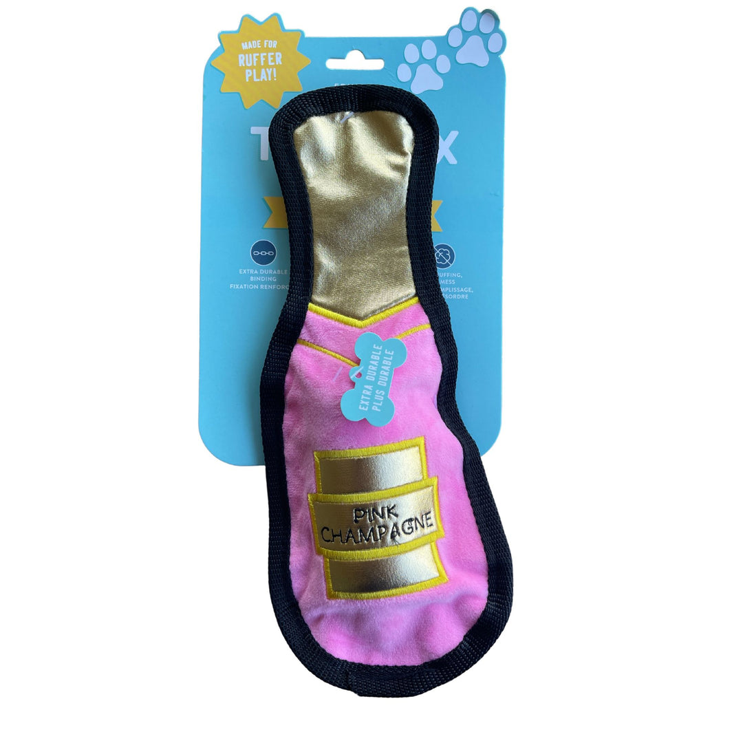 Pink Champagne Dog Toy