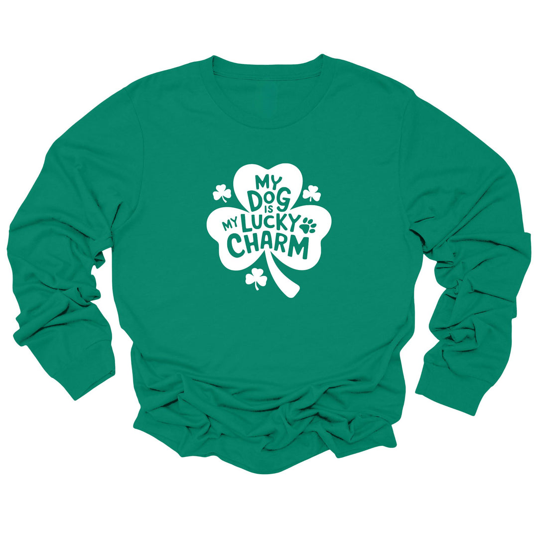 My Dog is My Lucky Charm | Dog Themed St. Patrick's Day Shirt