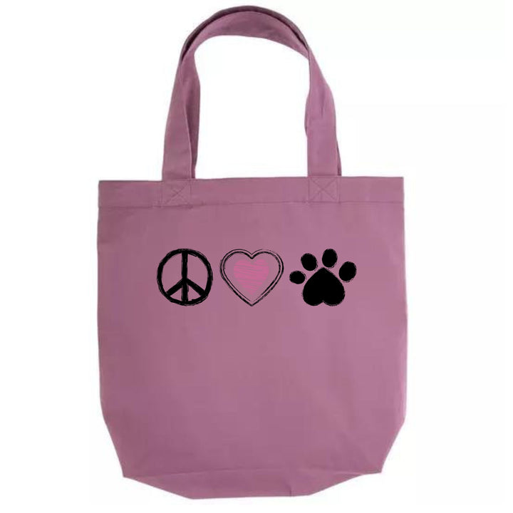Canvas Tote Bags - designed for Dog Moms & Cat Moms