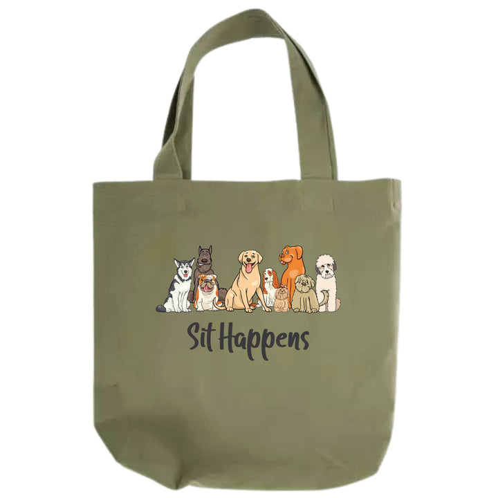 Canvas Tote Bags - designed for Dog Moms & Cat Moms