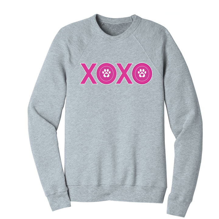 XOXO Valentine's Day Sweatshirt for Pet Lovers