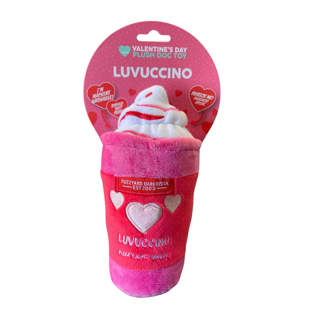 Luvuccino Dog Toy - Perfect Valentine's Gift for Your Pup | Dog Moms & Dads