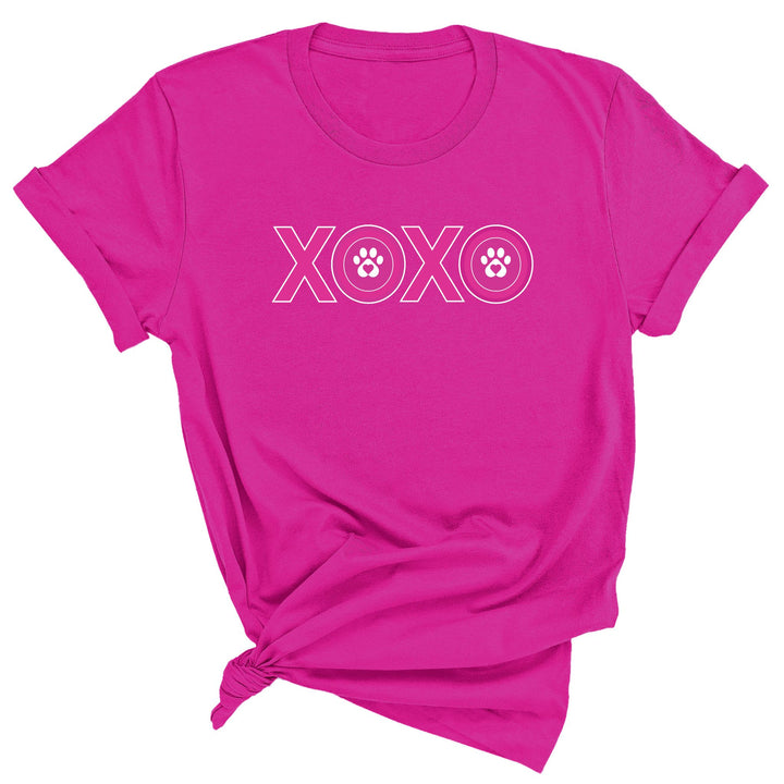 XOXO Paw Print | Cute Shirt for Pet Lover