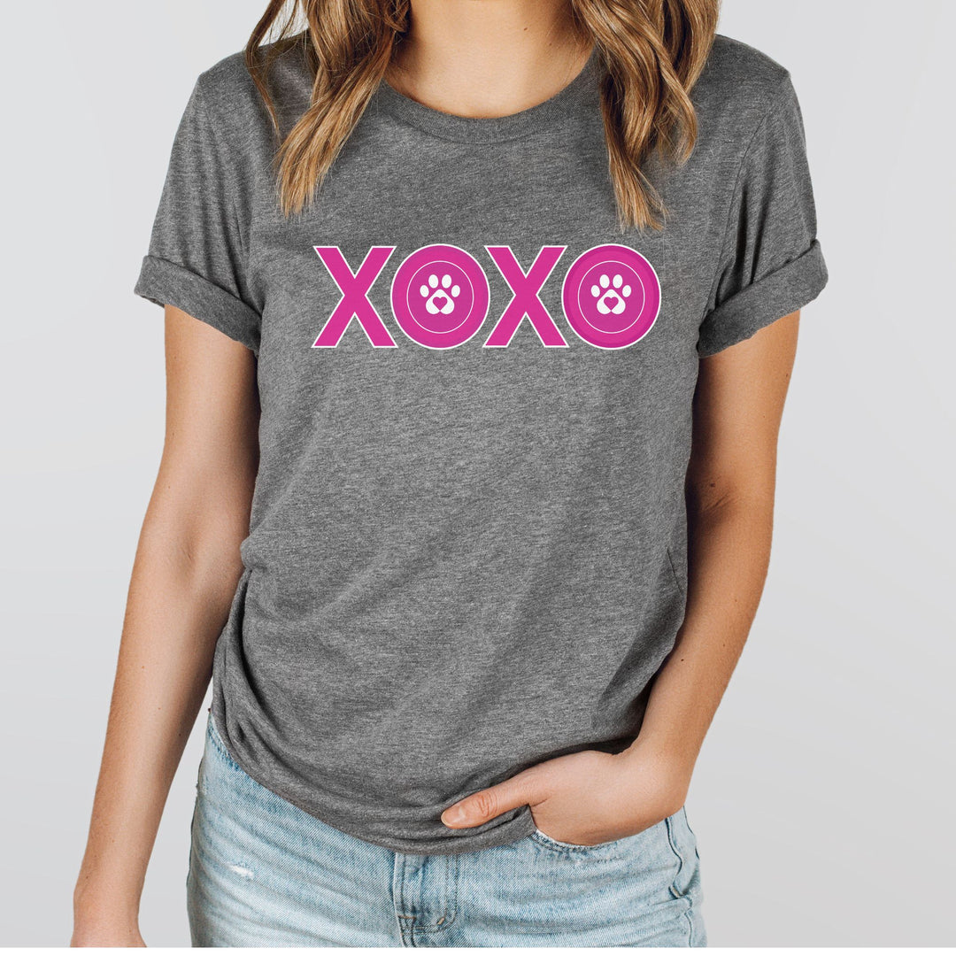 XOXO Paw Print | Valentine's day Shirt for Pet Lover