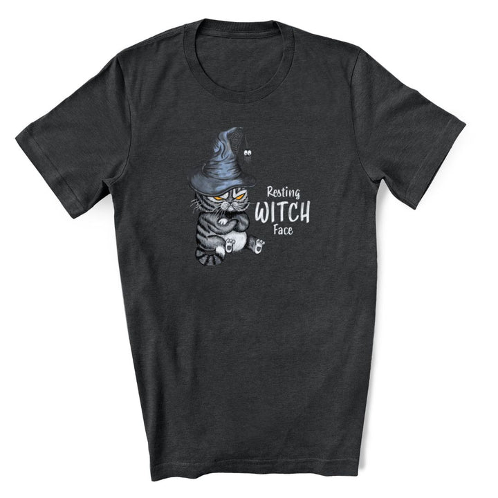 Resting Witch Face | Halloween Cat Shirt