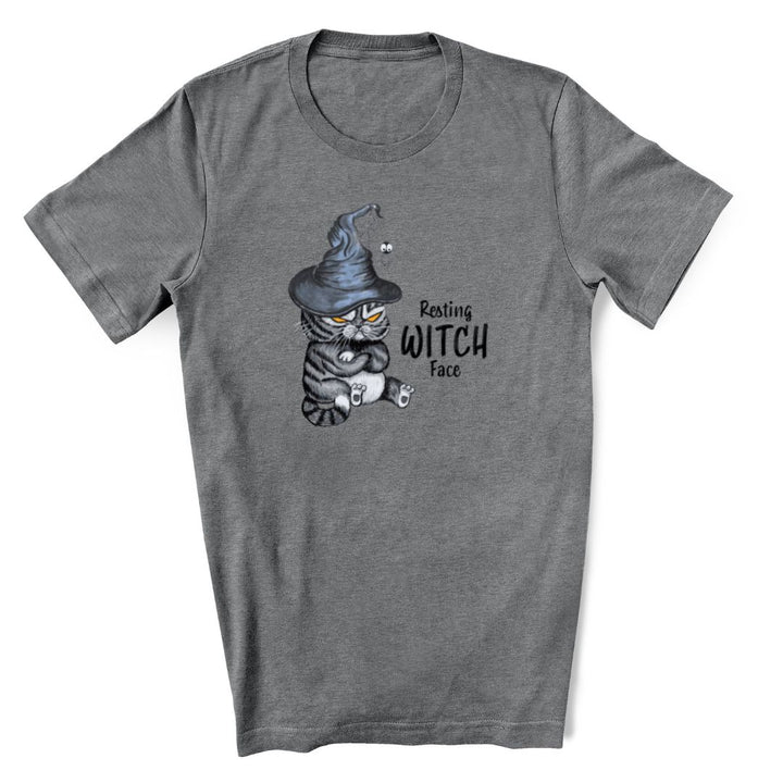 Resting Witch Face | Halloween Cat Shirt