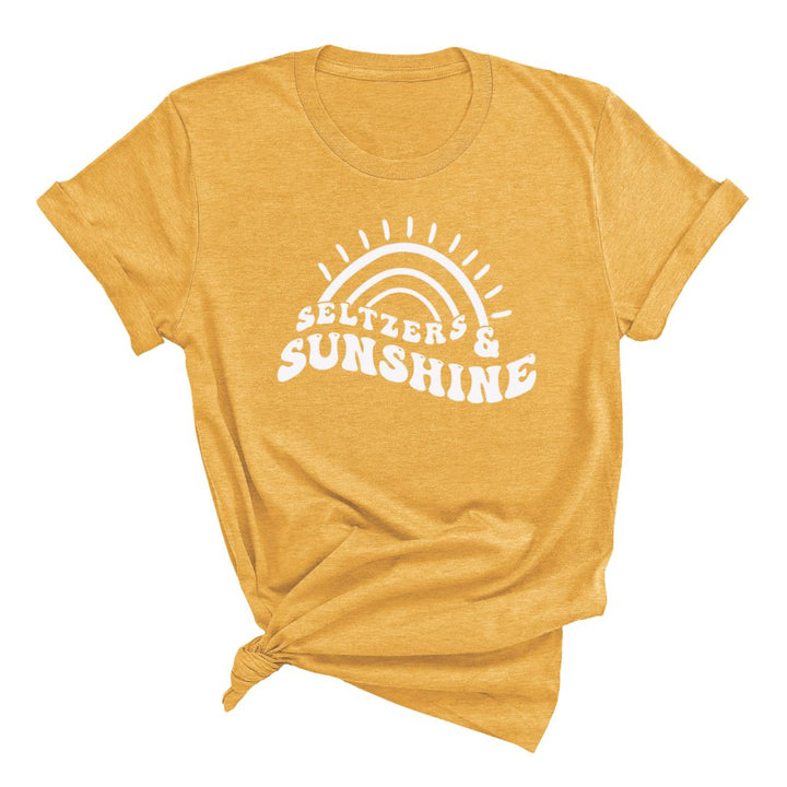 Seltzers & Sunshine - Summer T-shirt - Luv the Paw
