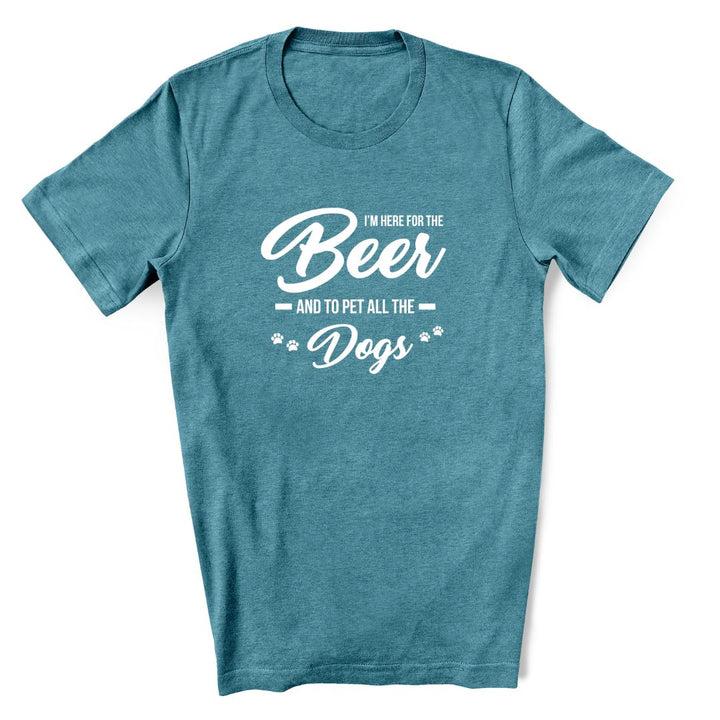 Here for the Beer and to pet all the Dogs