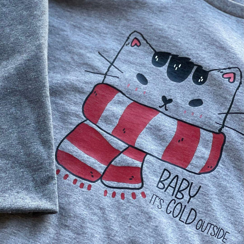 Baby It's Cold Outside | Long Sleeve - Luv the Paw