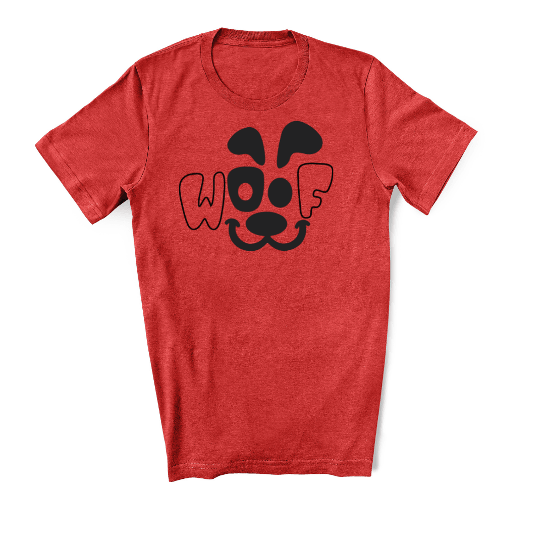 Woof T-shirt - Luv the Paw