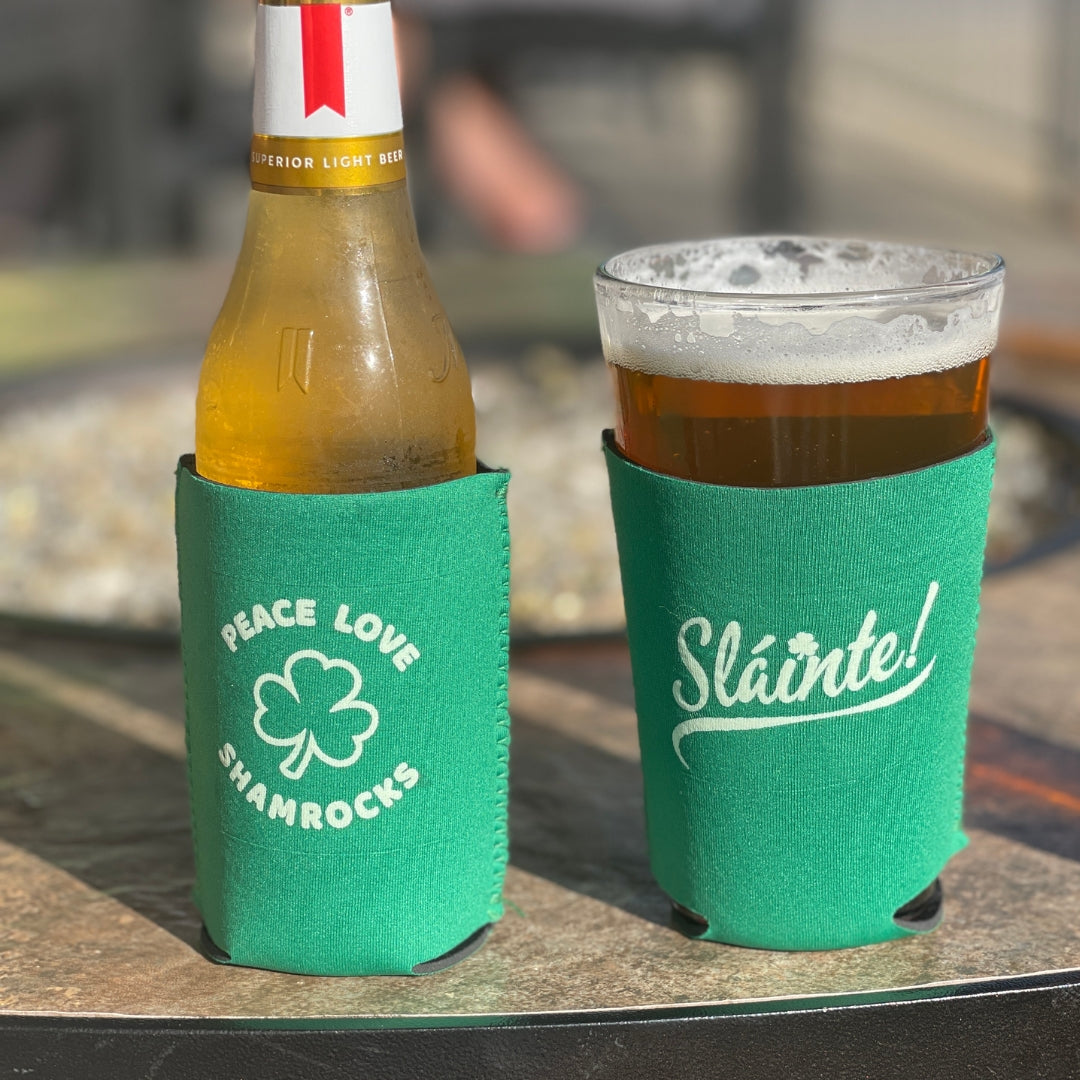 St. Patricks Can Coolers
